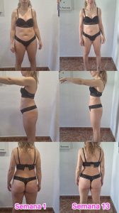 Natalia Pilar en 13 semanas -grasa y abdomen plano